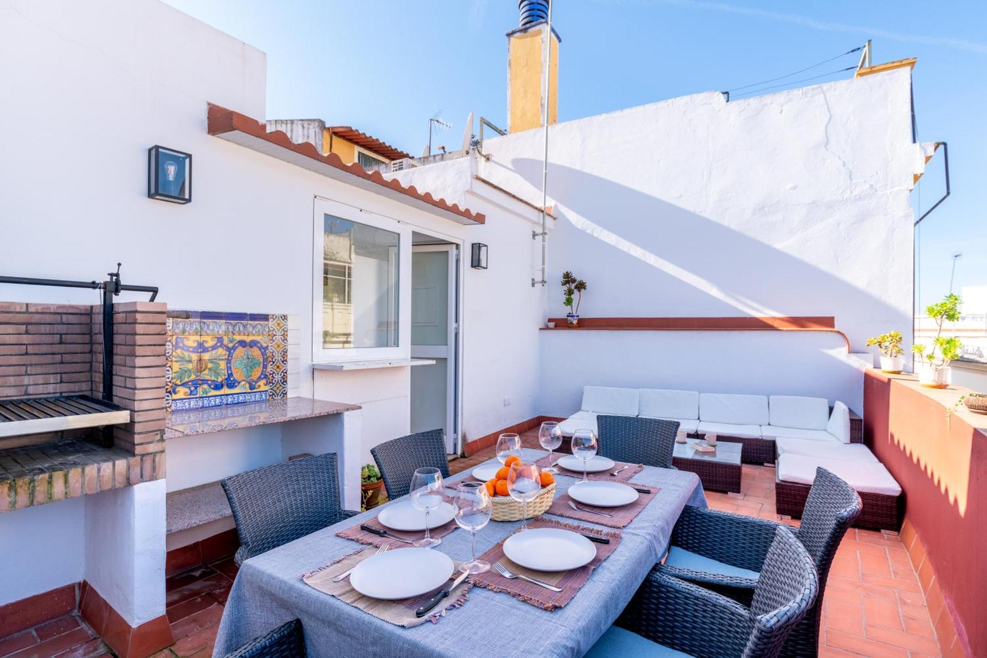 Holi-Rent Penthouse Penuelas Sevilla Eksteriør bilde