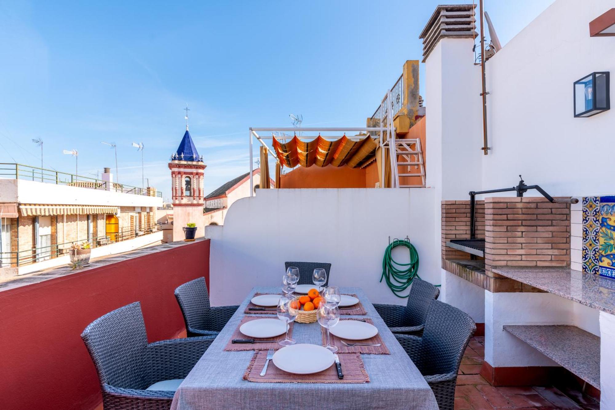 Holi-Rent Penthouse Penuelas Sevilla Eksteriør bilde