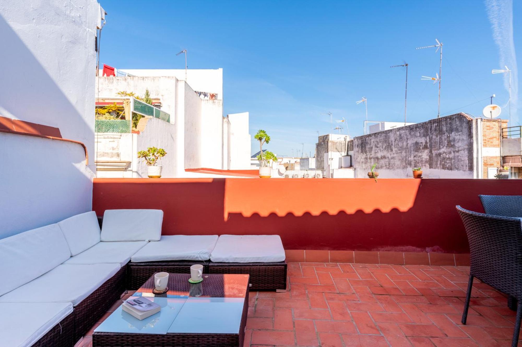 Holi-Rent Penthouse Penuelas Sevilla Eksteriør bilde