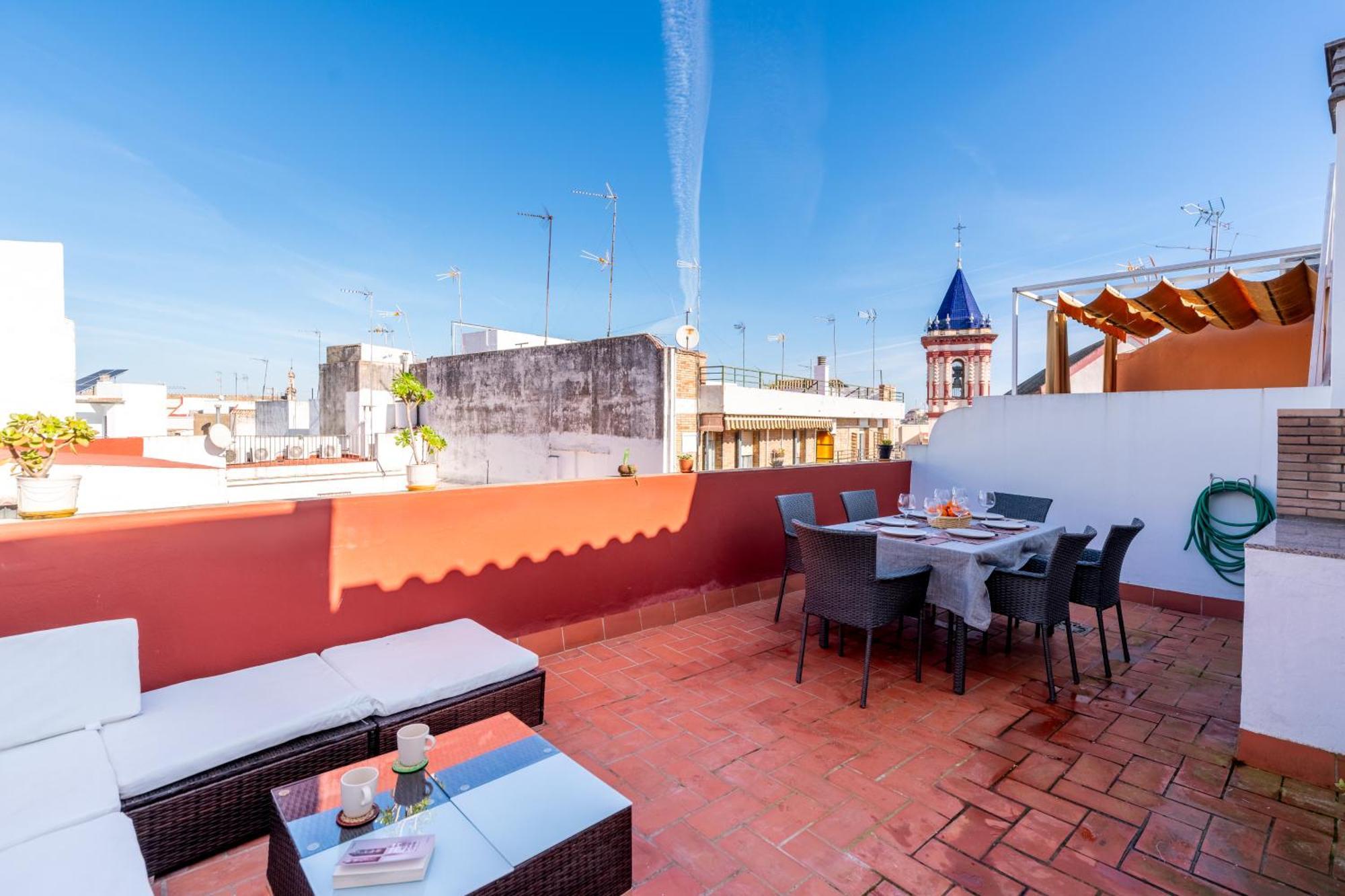 Holi-Rent Penthouse Penuelas Sevilla Eksteriør bilde