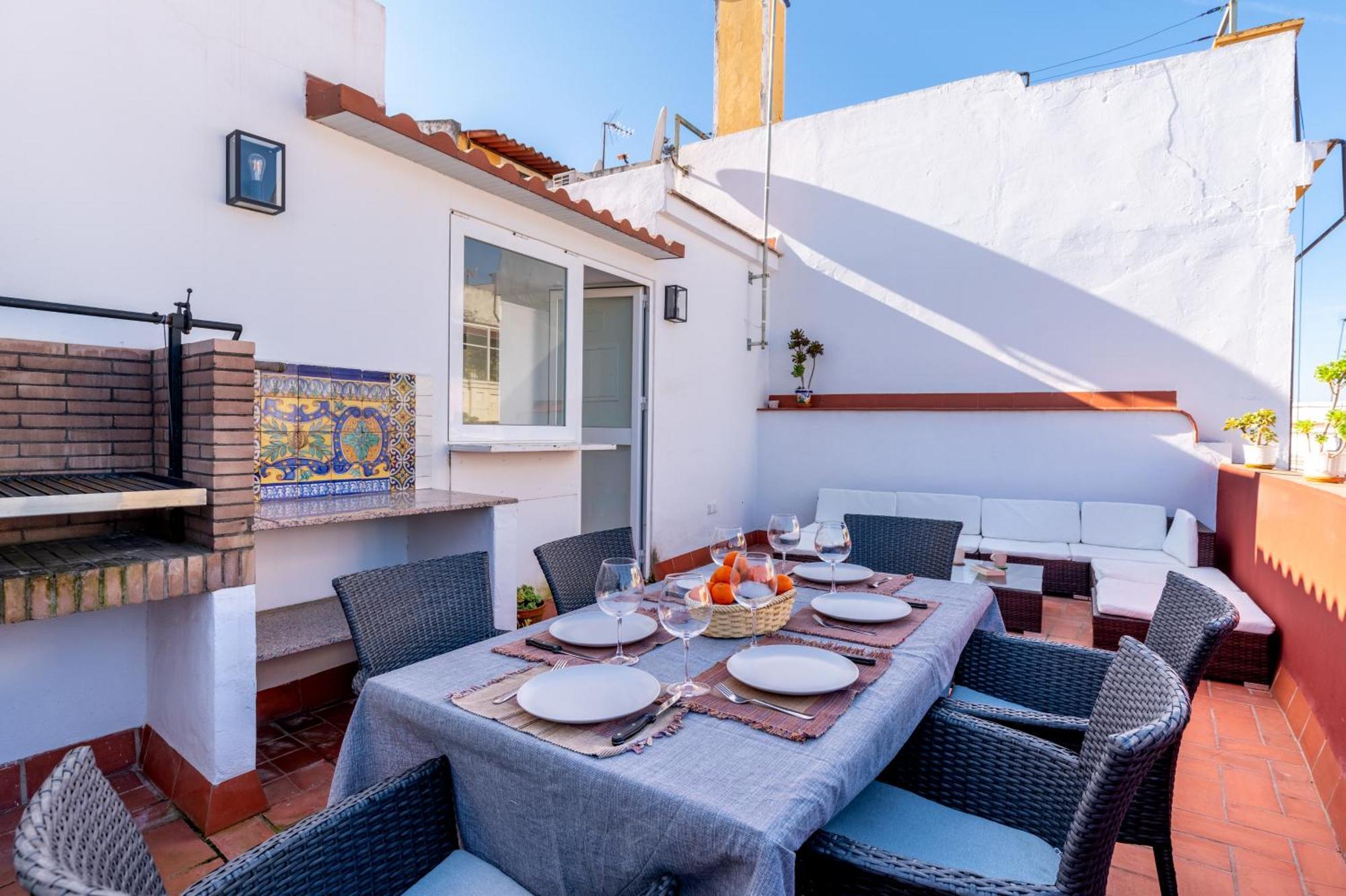 Holi-Rent Penthouse Penuelas Sevilla Eksteriør bilde